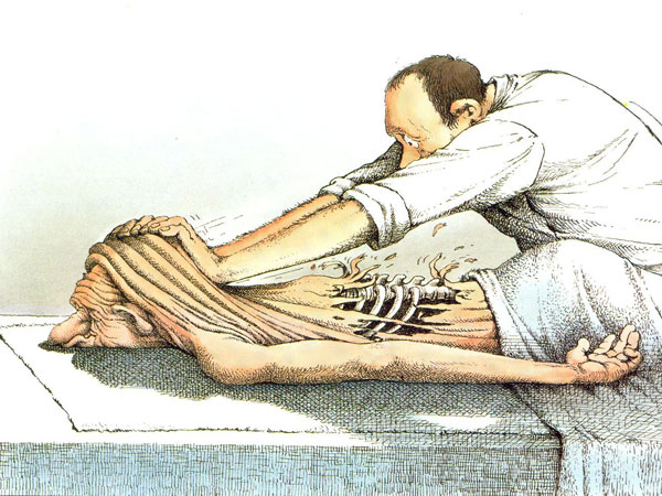 Bildergebnis für Massage Cartoon"